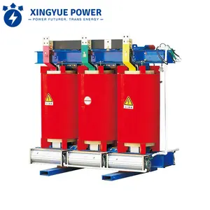 Enkapsulasi 3000kVA transformator tipe kering luar ruangan 20kV 1250kVA 1600 kVA transformator berpendingin udara