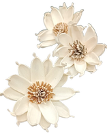Fleurs en bois Sola faites à la main pour mariage et décoration de fête à la maison Fleurs artificielles pour la célébration de la fête des mères