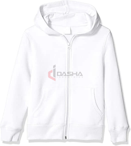 Sweat-shirt à capuche zippé unisexe avec logo personnalisé Sweat-shirt uni à épaules tombantes pour adultes Vente en gros Sweat à capuche zippé personnalisé pour hommes - Product Image 5