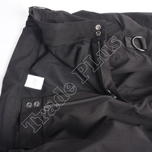 Pantalon de neige imperméable noir le plus vendu avec taille réglable plusieurs poches cargo évents d'air et bas Cinch - Product Image 4