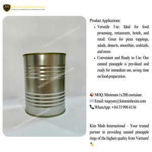 แหวนสับปะรดกระป๋องคุณภาพส่งออกจากเวียดนาม - Product Image 4