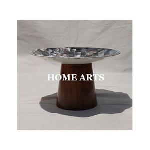 Bol à chocolats en bois de dernière conception bol de service de fruits de forme ovale de couleur brune de la meilleure qualité en Inde - Product Image 6