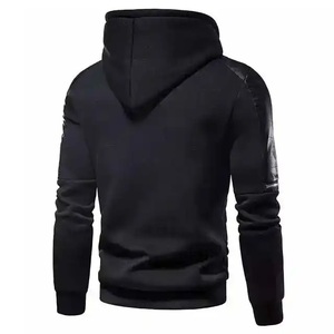 Premium quality 2026 Oversized Streetwear Track Suits Men Zip up <b>Hoodie</b> Set Blank Sweat suit Joggers Tracksuit for men - Product Image 2