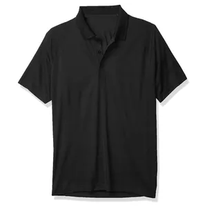 Tùy Chỉnh Làm Cho Thương Hiệu Polyester Ngắn Tay Áo Polo T-Shirt Tùy Chỉnh Thêu Logo Đồng Bằng Cho Nam Giới Trống T Áo Sơ Mi Polo Áo Sơ Mi