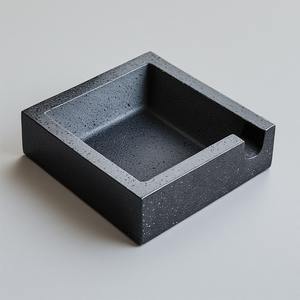 Cendrier décoratif en aluminium robuste, conçu pour les terrasses extérieures, les balcons et les zones de sièges de jardin - Product Image 5