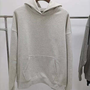 Conjunto Deportivo Informal de Invierno para Hombre de Alta Calidad, 100% Algodón, Sudadera con Capucha y Pantalones de Chándal de Felpa, Sudadera con Capucha Lisa Teñida - Product Image 3