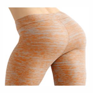 Medias de entrenamiento simples sólidas para mujer, tela transpirable, cintura elástica alta, soporte ecológico, barriga elástica de cuatro vías - Product Image 4