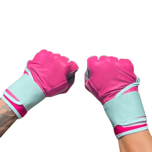 Long Cuff Baseball <b>Batting</b> Gloves for Adults and Youth With Stretchable Strap Cuff and Breathable Design - Product Image 3