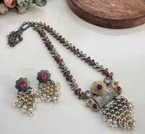 Nueva llegada Cubic Zirconia joyería collar conjunto para mujer turquesa collar conjunto Boda nupcial joyería 4 Uds conjuntos - Product Image 2