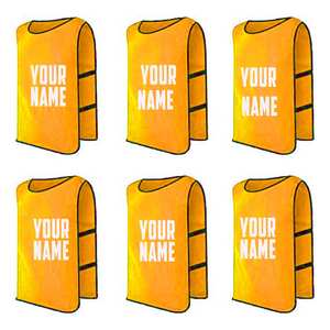Logo personnalisé de haute qualité Sport Training Vest Mesh Bibs pour le football et le basket-ball - Product Image 6