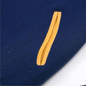 Vente chaude 100% coton toile Baseball Varsity veste pour unisexe brodé Logo avant personnalisable OEM College Design - Product Image 3