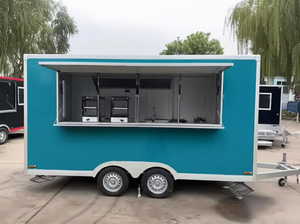 Điều chỉnh di động thực phẩm Trailer thuận tiện di động thực phẩm Trailer xe tải thức ăn nhanh Trailer với Dot - Product Image 2