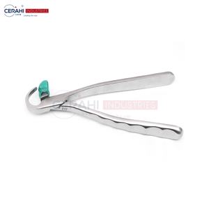 Juego de instrumentos quirúrgicos dentales Fuente de alimentación manual Fórceps de extracción estándar 20 parachoques gratis para extracción de dientes de acero - Product Image 3