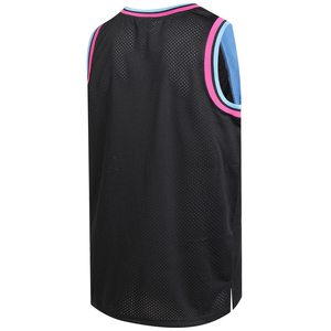 Maillot de basket-ball pour hommes sans manches, personnalisé, avec design et nom d'équipe, sublimation, haute qualité, séchage rapide, respirant, vente en gros - Product Image 2