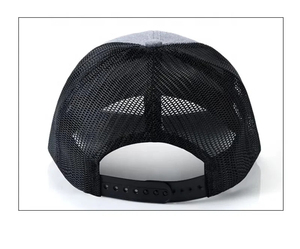 Fournisseur en gros d'usine OEM, casquette de camionneur personnalisée vierge, casquettes en maille en vrac, casquettes de sublimation, casquette de baseball réglable pour hommes et femmes - Product Image 2