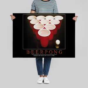 Affiche Beer Pong en papier résistant - Product Image 3
