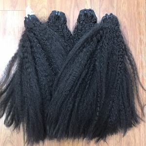 Pelo liso rizado de tendencia caliente Fabricante de Vietnam pelo de trama profesional muchas texturas Pelo Largo OEM de alta calidad - Product Image 6