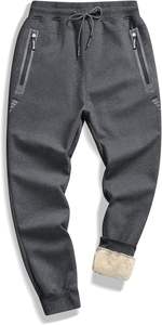 Newheavyweight กางเกงซับเหงื่อผ้าฝ้ายเอวสูง unisex กางเกงวิ่งพร้อมกางเกงเอวกลางซ้อนกัน - Product Image 3