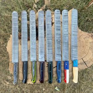 Cuchillo para Brisket de 16 Pulgadas, Acero de Damasco, Funda, Cuchillo para Cortar Carne Afilado, Diseño Ergonómico de Mango Completo, Cuchillos de Cocina - Product Image 1