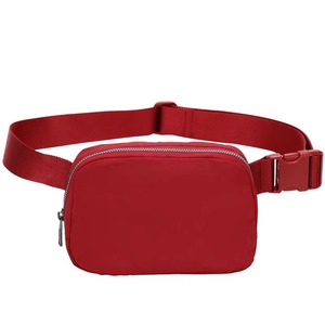 High quality fashion style running walking nylon sports yoga wholesale travel custom logo crossbody outdoor waterproof Waist <b>Bag</b> - Product Image 4