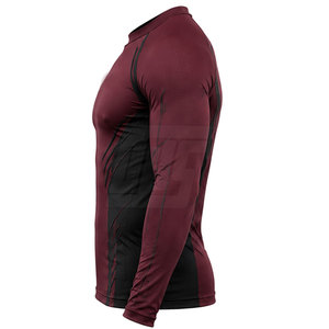 T-shirt de compression à manches longues pour homme, de qualité supérieure, pour le sport, la course à pied, la gym et l'entraînement. - Product Image 5
