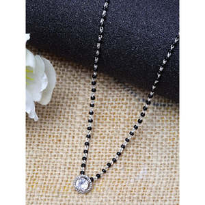 NOVAMART Fine Pure Silver Mangalsutra Cultural Collectible Jewelry Gift for <b>Wives</b> Wholesale Export - Product Image 2