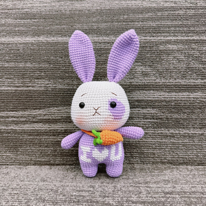 Jouet en peluche Amigurumi fait à la main poupée tricotée au crochet pour filles et garçons animaux en peluche OEM fabriqués au Vietnam - Product Image 2