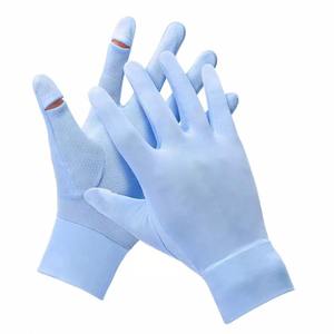 Gants d'équitation d'extérieur unisexes tout temps Gants d'équitation en cuir respirant avec écran tactile Gants de dressage protecteurs - Product Image 4