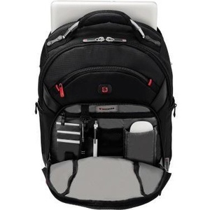 Mochila promocional para portátil Wenger GIGABYTE con compartimento principal con cremallera (33 x 41 x 10 cm) optimizada para portátiles y tabletas de 10 pulgadas - Product Image 3