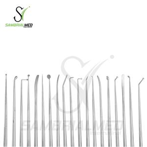 Manual de acero inoxidable de calidad superior, nuevo Rhoton Micro Disector, juego de bandeja de esterilización de malla, 19 Uds., instrumentos de Neurocirugía - Product Image 4