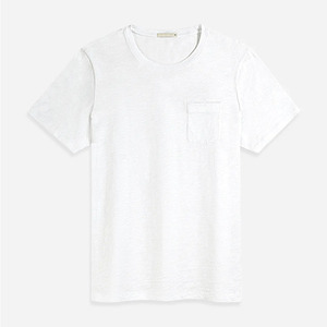 เสื้อยืดคอกลมทรงปกติสำหรับผู้ชาย ผ้าเจอร์ซีย์เนื้อหนัก 180 กรัม ดีไซน์หรูหรา แขนสั้น สีพื้น รับสกรีนโลโก้ - Product Image 1