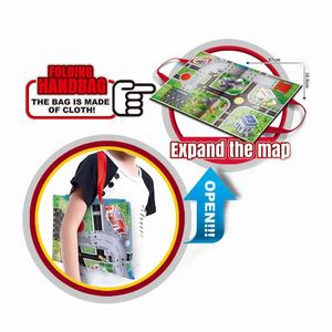 Mochila portátil de plástico para regalo de cumpleaños, mapa de aleación, helicóptero, motor de bomberos, camiones, coches, garaje, camión, estacionamiento, <span class=keywords><strong>juguete</strong></span> - Product Image 5