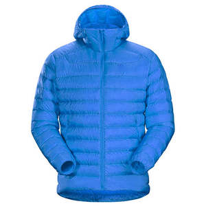 Veste d'hiver pour homme, décontractée, épaisse, coupe-vent, respirante, avec capuche intégrée, en duvet, avec motif gaufré sur le devant, personnalisable - Product Image 5