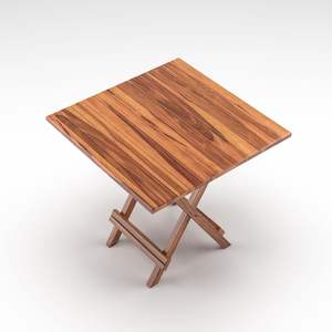 Table pliable en bois Table basse Meubles de haute qualité pour la chambre et l'espace de vie Durable et fiable pour une utilisation à vendre - Product Image 4