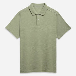 Polo gaufré pour homme de qualité supérieure Matériau de haute qualité Léger Respirant Parfait pour un usage quotidien Activités de plein air Élégant - Product Image 5