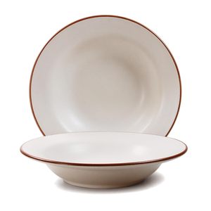 Ensemble d'assiettes d'appoint en céramique de poterie de studio fantaisie de couleur bleue assiette à salade Maggie de soupe du fabricant indien de forme ronde - Product Image 3