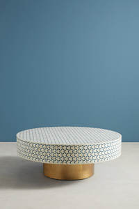 Consola con Incrustaciones de Hueso, Mesa Artesanal Premium con Incrustaciones de Hueso - Product Image 2