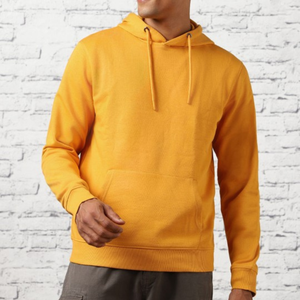 Luxury Mens Sweatshirt and <b>Hoodie</b> Split Color Pullover Oversize Crewneck Cotton Manufacturer Bulk - Product Image 6