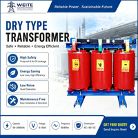 Transformateur à résine époxy coulée à sec 2000 kVA 11 kV 400 V 50/60 Hz Triphasé Haute Efficacité OEM ODM pour les entrepreneurs EPC