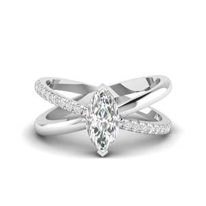 Anillo solitario con diamante de corte marquesa de 1.17 quilates, color F, claridad VS, diamante cultivado en laboratorio, en oro de 14 quilates, para bodas, compromisos y fiestas. - Product Image 3