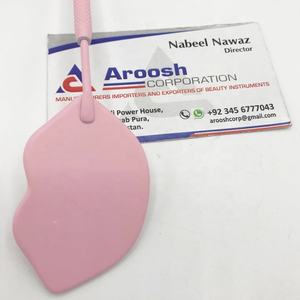 Miroirs d'extension de cils en acier inoxydable rose pince à épiler à pointe pointue outils d'inspection durables - Product Image 3