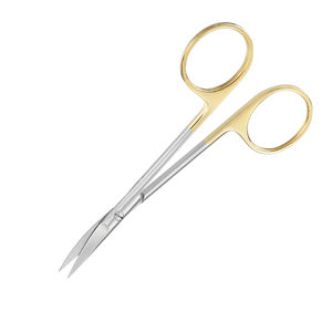 Ciseaux chirurgicaux à iris personnalisés Finition à lame courbée et tranchante Ciseaux médicaux ternes Ciseaux chirurgicaux à pointe fine - Product Image 6