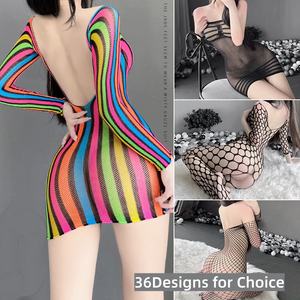 36 Designs - Lencería Erótica Transparente de Encaje para Mujer, Disfraz de Body Sexy - Product Image 1