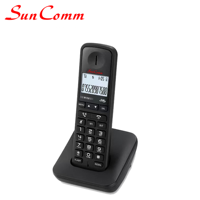 Téléphone sans fil DECT SC-2301-DP, téléphone numérique de bureau pour usage domestique
