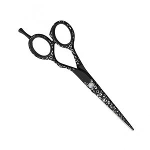 Ciseaux de coupe de cheveux personnalisés en papier enduit de couleur en acier inoxydable ciseaux de salon professionnels pour la beauté - Product Image 3