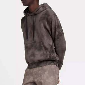 Venta al por mayor Streetwear Hoodie Fleece Blank Vintage Acid Wash Sun Faded Distressed Vintage Hoodies para hombres - Product Image 2