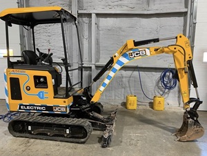 CE/EPA Certified JCB 19C-1E Electric Mini Excavator Zero Emission with Lithium <b>Battery</b> Motor & <b>Pump</b> High Operating Efficiency - Product Image 2