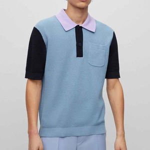 Camiseta Polo Personalizada con Logotipo 2024, Camiseta Polo de Golf de Manga Corta para Hombre, de Secado Rápido, Ligera, con Cuello en Contraste - Product Image 2