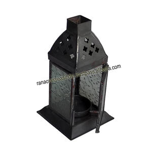 Linternas decorativas de velas de té de hierro de nuevo diseño para el hogar, sala de estar, dormitorio y restaurante - Product Image 6