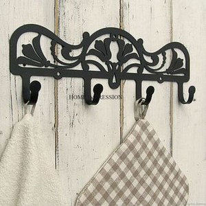 Marvellous Design Handmade Heavy-Duty Eco-Friendly Modern Metal Large Size <b>Black</b> Color Wall Hanger <b>Hooks</b> Highest Quality Home - Product Image 1